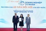 TTC được vinh danh trong top 40 doanh nghiệp tư nhân tiêu biểu đại diện 40 năm Đổi mới