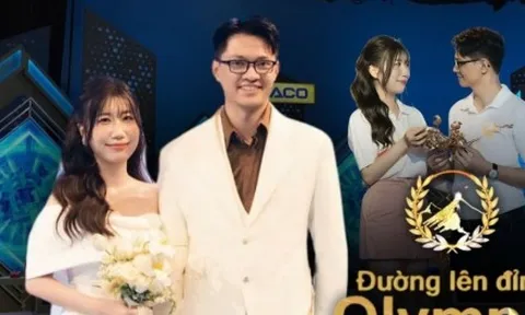 Cặp đôi nên duyên từ 'Đường lên đỉnh Olympia', chụp ảnh cưới tại sân khấu xưa