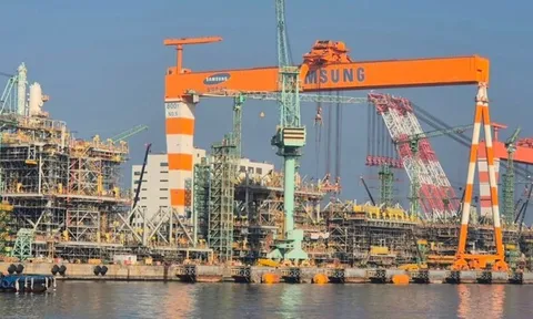 'Gã khổng lồ' đóng tàu của Samsung dự kiến đóng đơn hàng 3 tàu chở dầu 237 triệu USD tại một xưởng đóng tàu 'bí mật' ở Việt Nam