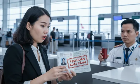 Đang làm thủ tục đi Thụy Sĩ, nữ hành khách “chết đứng” vì lệnh tạm hoãn xuất cảnh