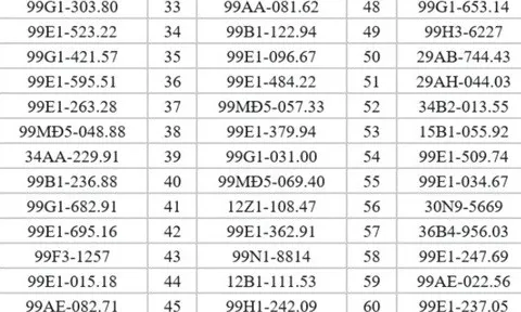 245 chủ xe đi trên vỉa hè, chạy ngược chiều có biển số sau nhanh chóng nộp phạt nguội theo Nghị định 168