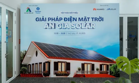 An Gia Solar - JA Solar - Huawei: Ra mắt giải pháp "Điện mặt trời 0 đồng" cho hộ gia đình