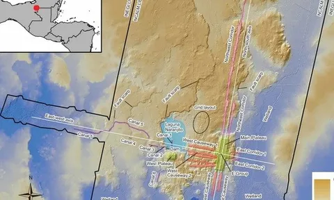 Sốc: Thành phố Maya 3.100 tuổi là bản đồ vũ trụ
