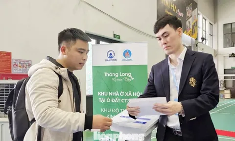 Cận cảnh quy trình bấm số, nhận hồ sơ nhà ở xã hội từ 900 triệu đồng/căn