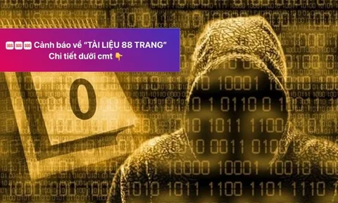Công an cảnh báo khẩn về "tài liệu 88 trang"