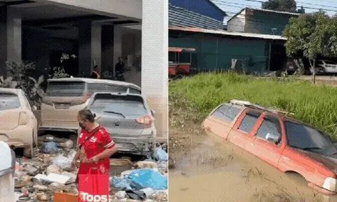 Thái Lan hoang tàn vì lũ