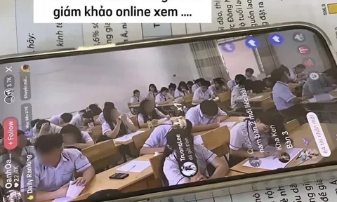Cô giáo livestream cảnh học trò làm bài thi cho gần 4.000 người xem gây bức xúc: Hiệu trưởng nói gì?