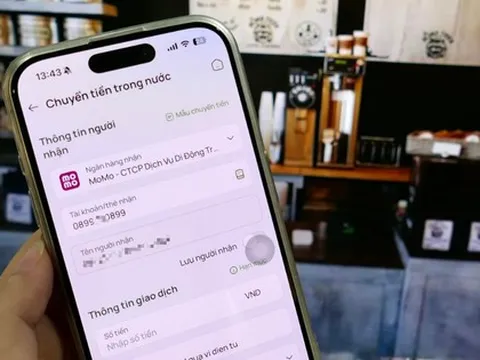 Người dùng ví điện tử có thể nhận tiền từ ngân hàng qua số điện thoại