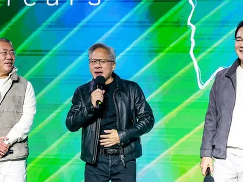 Tiết lộ bất ngờ của CEO Nvidia tại Hàn Quốc trước "bữa tối gà bia"
