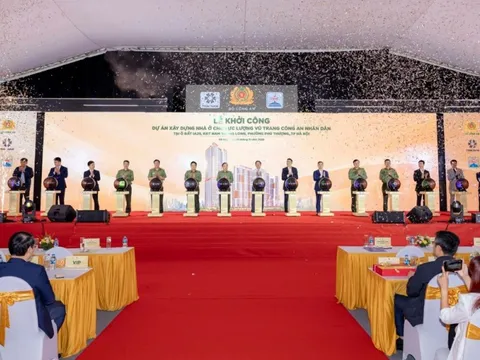 Dự án IA25 Nam Thăng Long: Kiến tạo “tổ ấm” cho cán bộ chiến sĩ Công an nhân dân