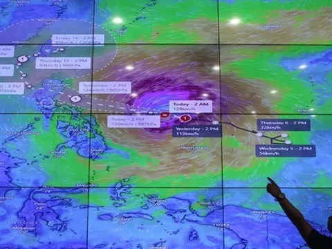 "Quái vật" Fung Wong (Phượng hoàng) có thể "vẽ lại bờ biển Philippines"?