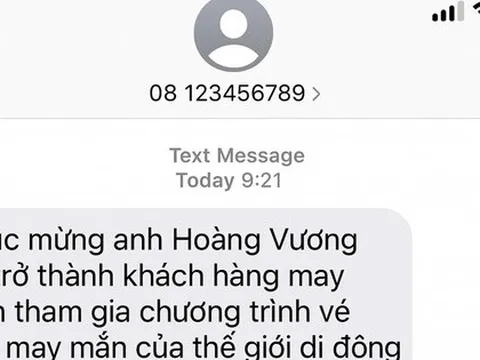 Cẩn trọng chiêu trò lừa đảo trúng vé cào trực tuyến