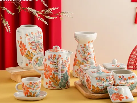 Gốm Sứ Sáng Tạo: quà Tết 2026 nâng tầm giá trị thương hiệu doanh nghiệp