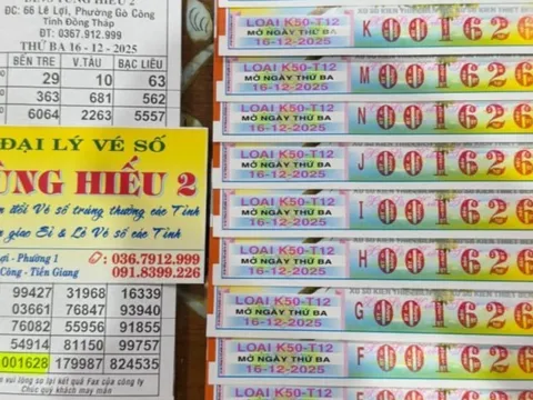 Xổ số miền Nam: Chiều 17-12, độc đắc 56 tỉ đồng đang tìm người trúng thưởng